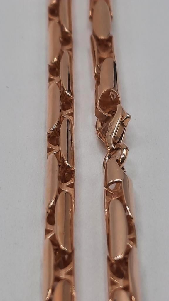 gouden heren ketting 14k, Www.bredajuwelier.nl, Nieuw, Ophalen of Verzenden, Www.bredajuwelier.nl