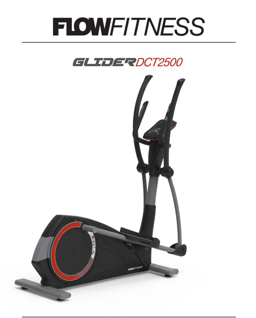 Flow Fitness Glider DCT2500 Crosstrainer, Ophalen, Zo goed als nieuw, Crosstrainer