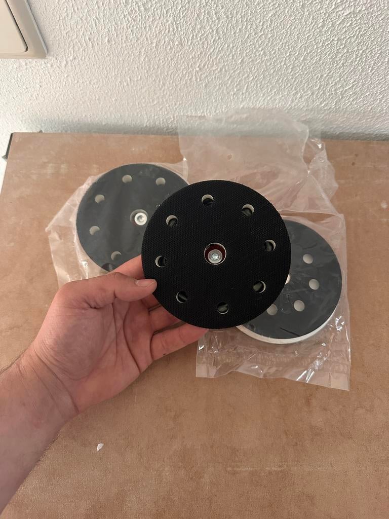 Festool schuurzool ETS EC 125 mm nieuw, Ophalen of Verzenden, Nieuw, 600 tot 1200 watt, Excentrische schuurmachine