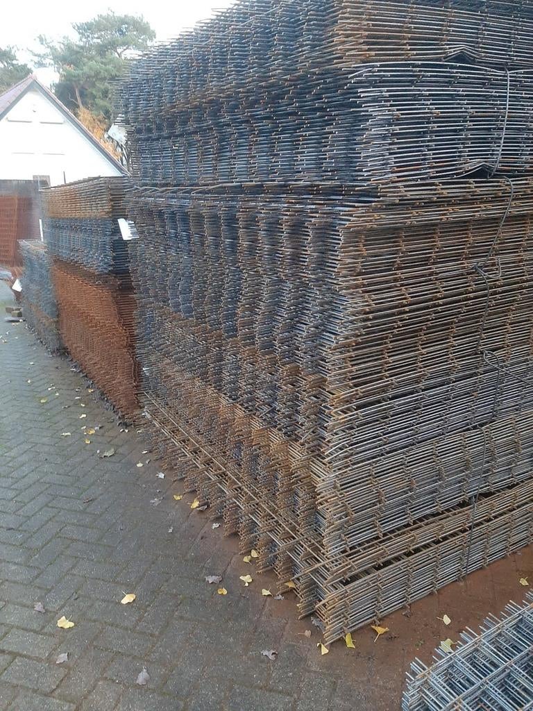 STAALMATTEN prijs verlaagd betonmatten GOEDKOOP draadmat, Doe-het-zelf en Verbouw, Metalen, Ophalen, Nieuw, IJzer