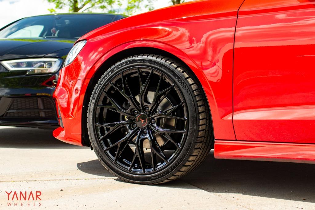 19 INCH YANAR WHEELS DNZ-20  VOOR AUDI | VW | SEAT BMW 5X112, 19 inch, Velg(en), Nieuw, Ophalen of Verzenden