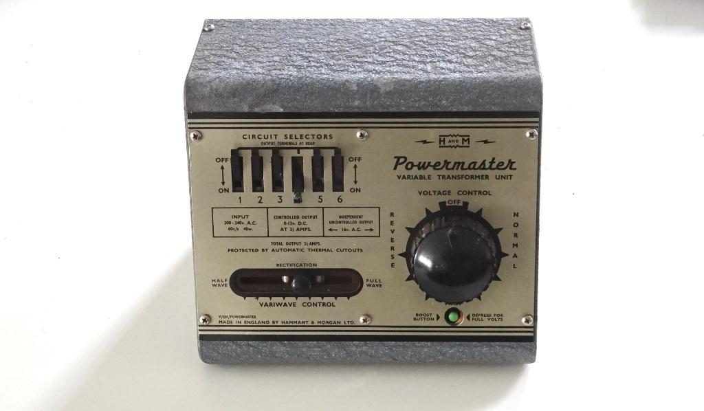 HAMMANT & MORGAN H&M POWERMASTER MK2, Overige merken, Transformator of Voeding, Gebruikt, Gelijkstroom of Wisselstroom