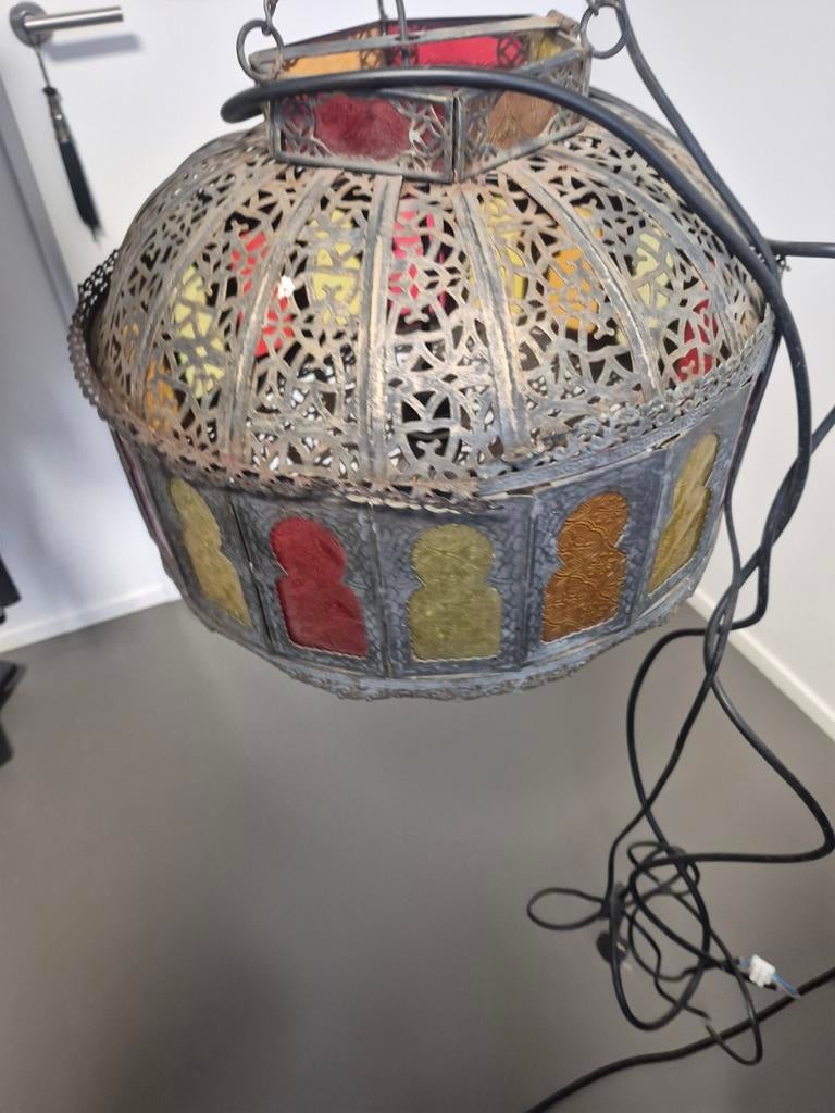 Marrokaanse lamp, Ophalen