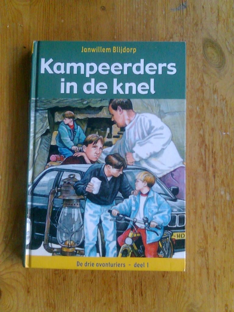 Kampeerders in de knel, door Janwillem Blijdorp, Boeken, Kinderboeken | Jeugd | 10 tot 12 jaar, Zo goed als nieuw, Ophalen of Verzenden