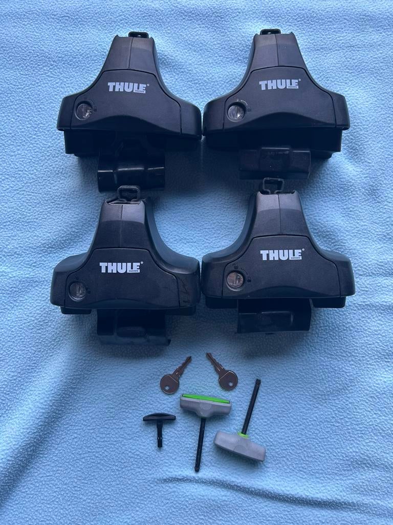 Thule Rapid System 754/480 voetendrager set, Ophalen, Gebruikt