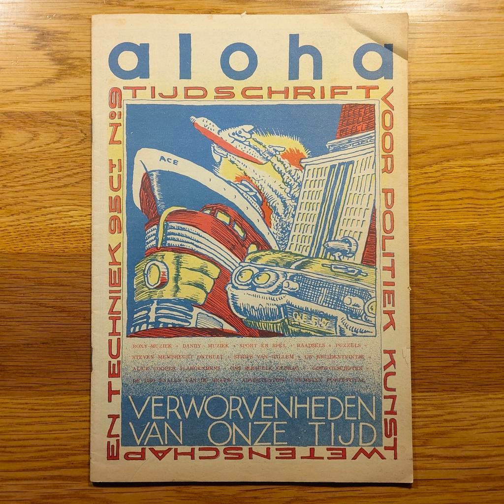 Aloha nummer 9 1972, Ophalen of Verzenden, 1960 tot 1980, Nederland, Tijdschrift