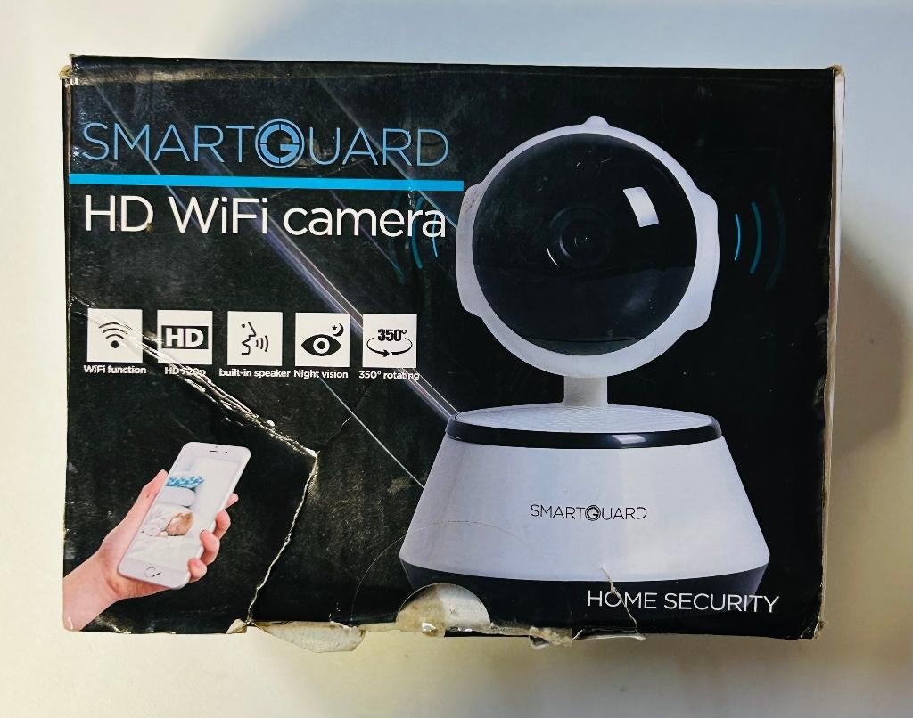 Smartguard HD wifi-camera, Ophalen of Verzenden, Zo goed als nieuw