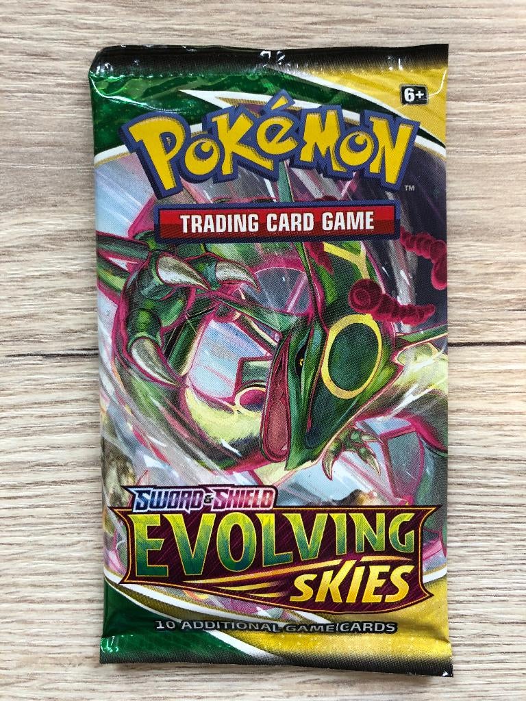 1x booster pack Evolving Skies (Sword & Shield) Pokemon!, Hobby en Vrije tijd, Verzamelkaartspellen | Pokémon, Ophalen of Verzenden