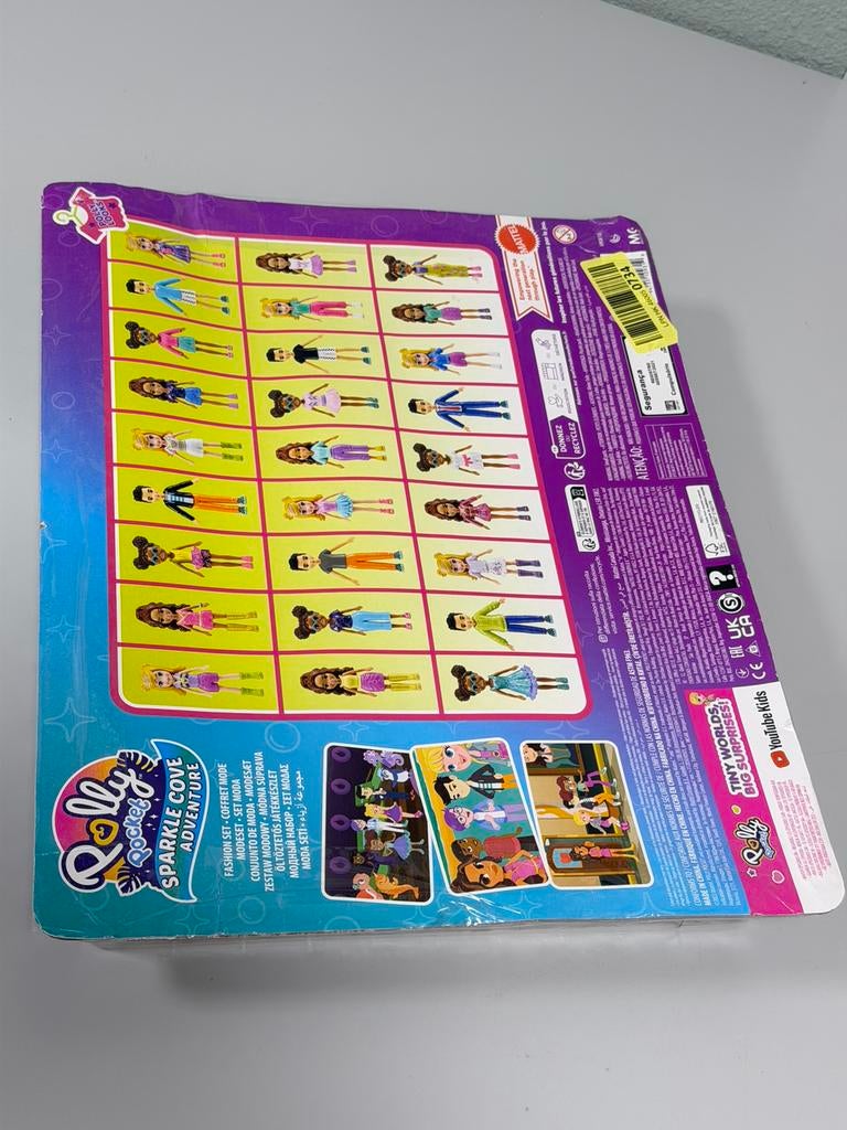 Polly Pocket Fonkelgrot Modeset 47dlg Nieuw poppen + kleding, Overige typen, Nieuw, Ophalen of Verzenden, H