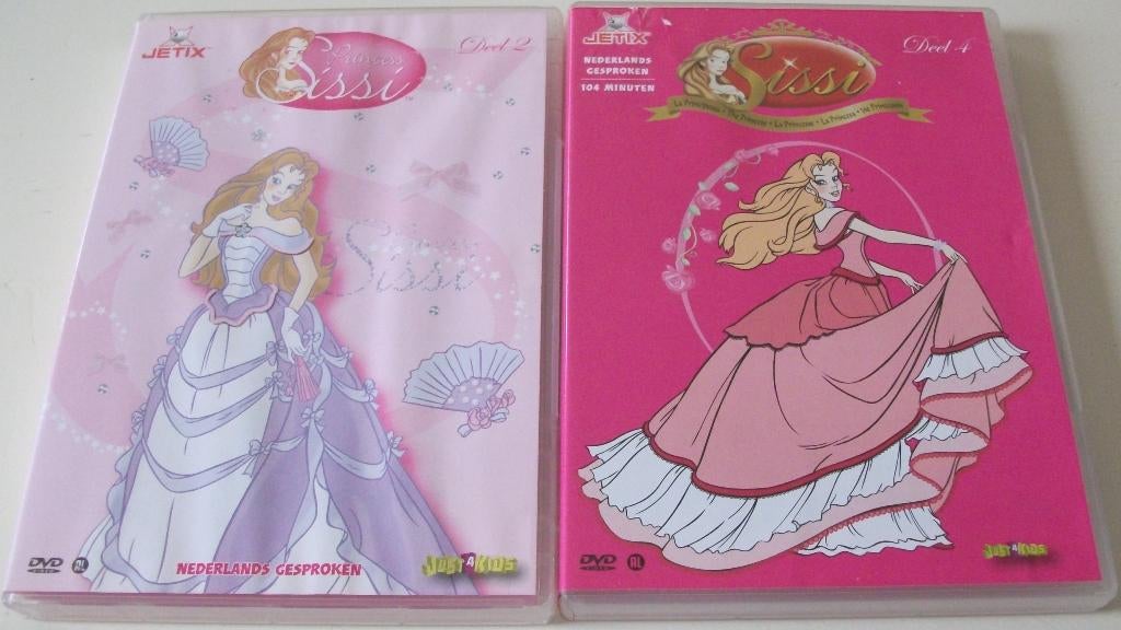 Dvd *** PRINSES SISSI *** 2 stuks, Avontuur, Gebruikt, Alle leeftijden, Ophalen of Verzenden