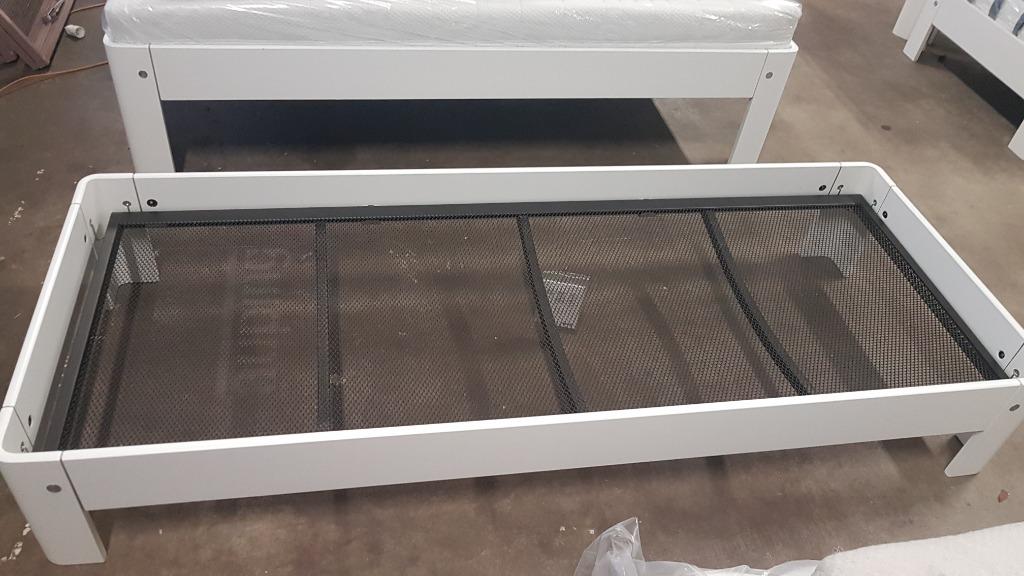 Zgan Auping auronde 1000/2000     100x200 cm, 100 cm, Wit, Tweepersoons, Ophalen of Verzenden