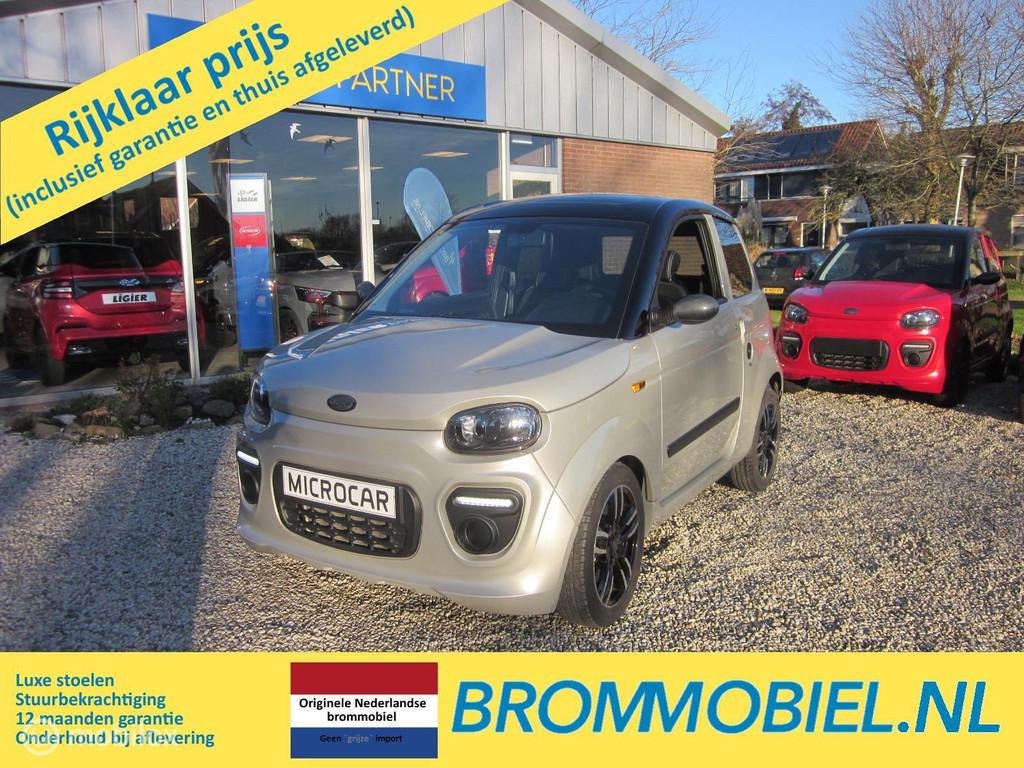 Microcar MGo DCi Must met stuurbekrachtiging brommobiel, Gebruikt, Microcar
