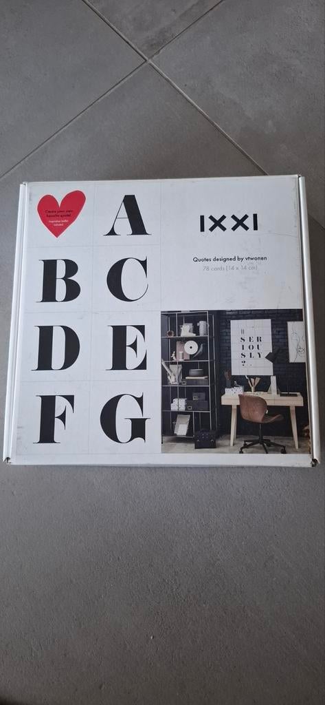 IXXI Quotebox - Complete set, Ophalen of Verzenden, Zo goed als nieuw