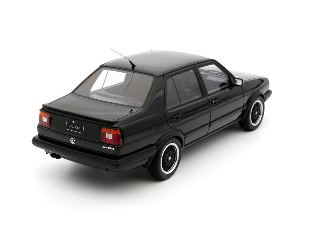 VW Jetta MK2 1987 Zwart OTTO MOBILE SCHAAL 1/18 OT1021, Hobby en Vrije tijd, Modelauto's | 1:18, Verzenden, Nieuw, Auto, OttOMobile