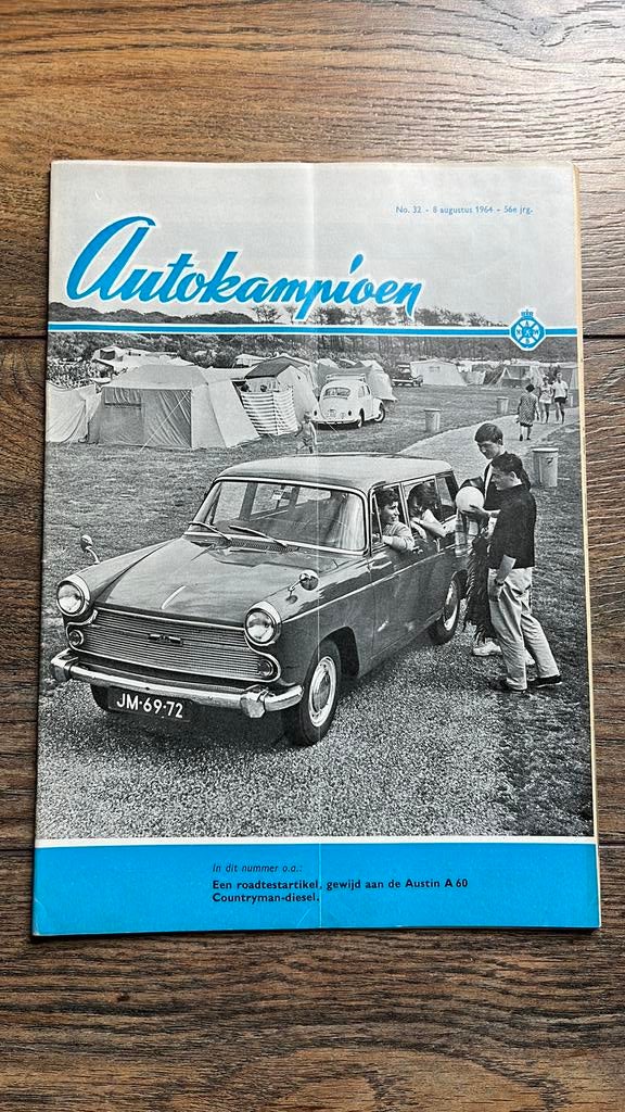 Auto Kampioen 1964: Austin A60 (test), Volkswagen Kever, Ophalen of Verzenden, Gelezen, Algemeen