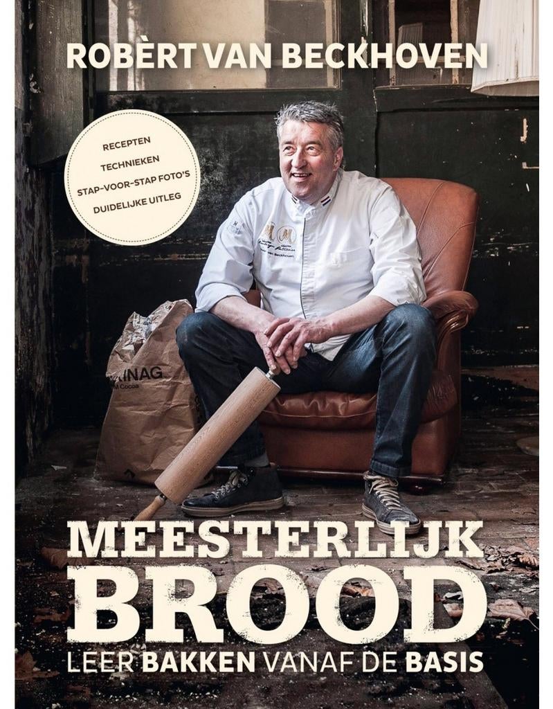 Meesterlijk Brood: leer bakken vanaf de basis, Overige typen, Ophalen of Verzenden, Zo goed als nieuw, Robert van Beckhoven