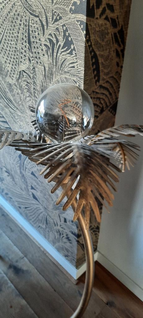 gouden vloerlamp, Ophalen, Zo goed als nieuw, 150 tot 200 cm