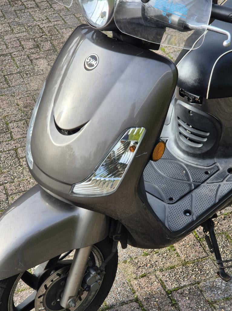 SYM Fiddle II 2018 – Betrouwbare scooter met geel kenteken, Ophalen, Gebruikt, Maximaal 45 km/u, Benzine