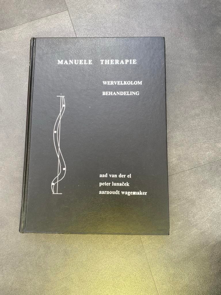Manuele Therapie - Wervelkolom Behandeling, Boeken, Ophalen of Verzenden, Gelezen, Gezondheid en Conditie