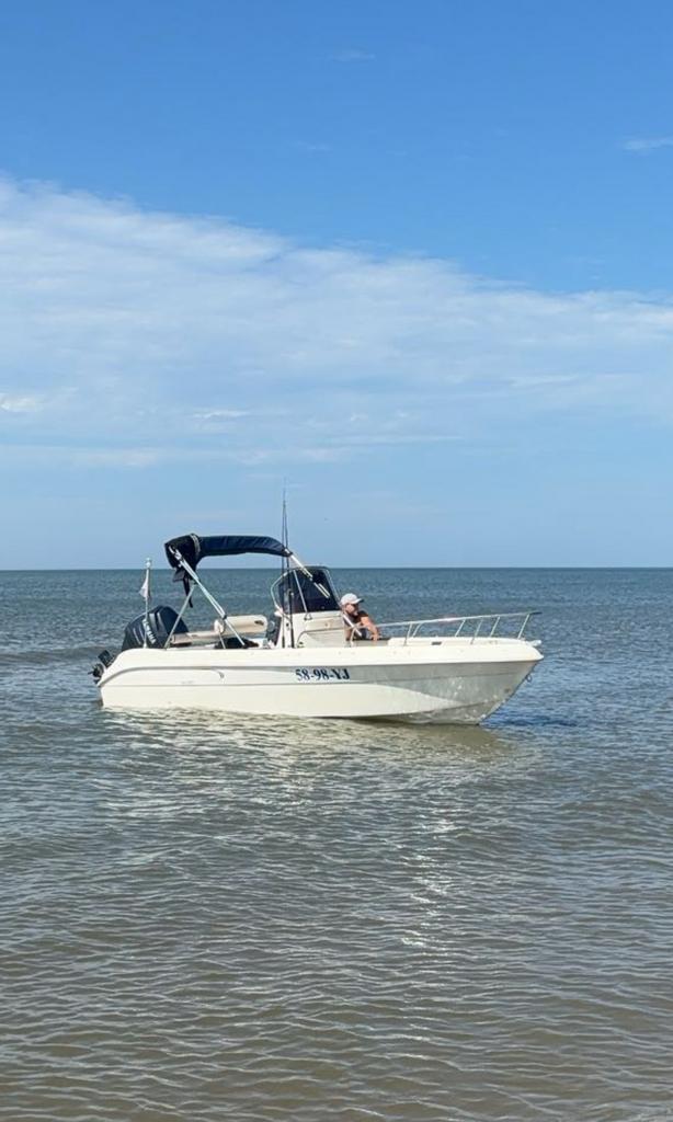 Saver 540 open met yamaha f90 4t, Watersport en Boten, Zo goed als nieuw, Ophalen, 70 pk of meer, 3 tot 6 meter