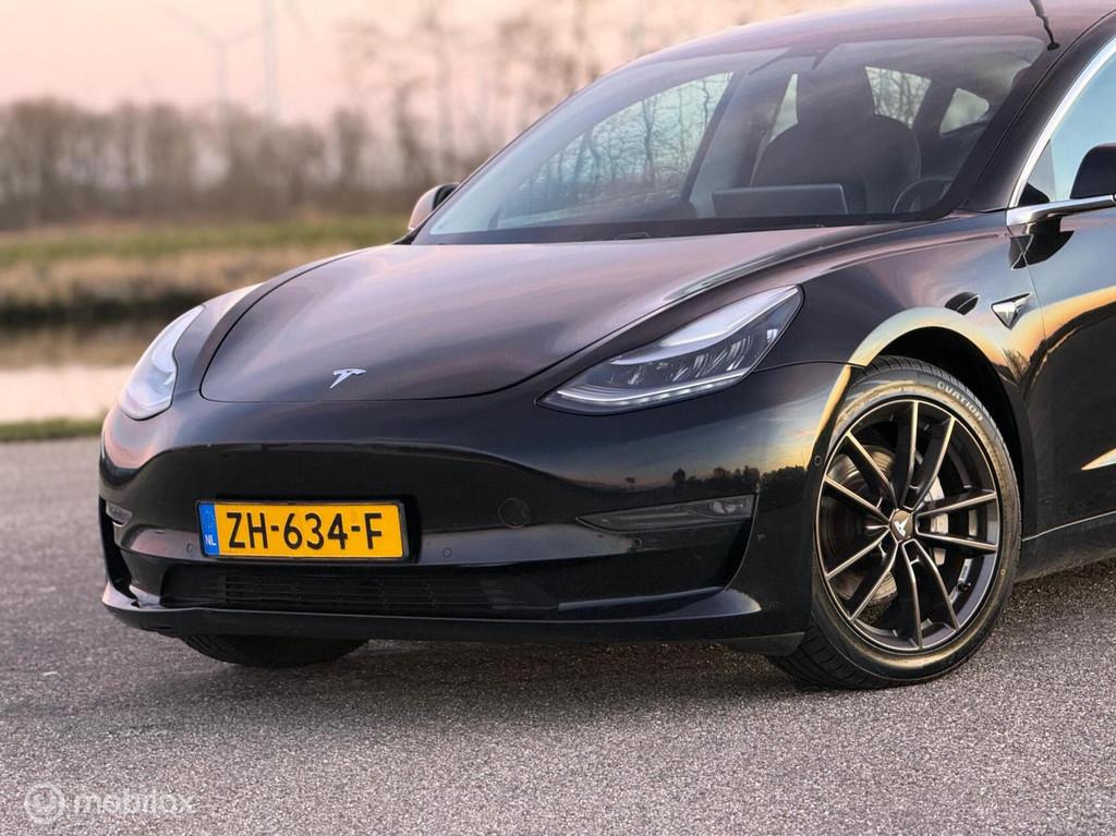 Tesla Model 3 Long Range AWD 75 kWh, Auto's, Tesla, Zwart, Origineel Nederlands, 351 pk, 84 €/maand