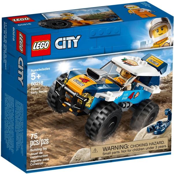 Lego City set 60218 Woestijn rallywagen, Kinderen en Baby's, Speelgoed | Duplo en Lego, Nieuw, Lego, Complete set, Compleet, Ongeopend/sealed