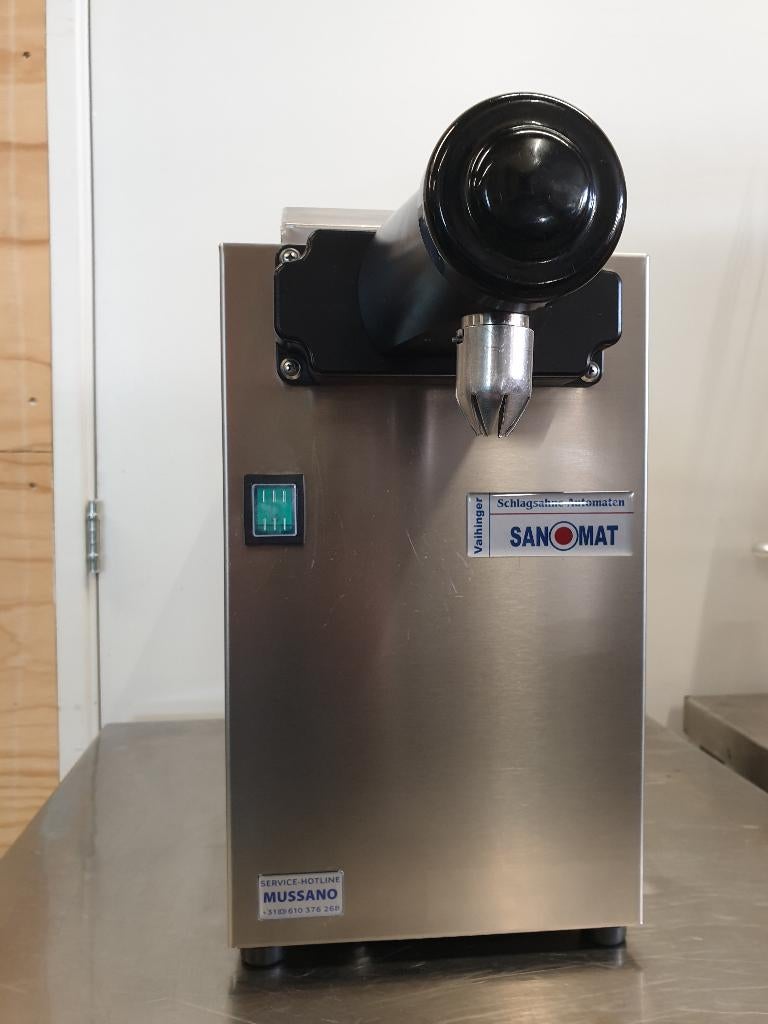 Slagroommachine 1,5 ltr Sanomat Amigo, Ophalen of Verzenden, Gebruikt, Overige typen