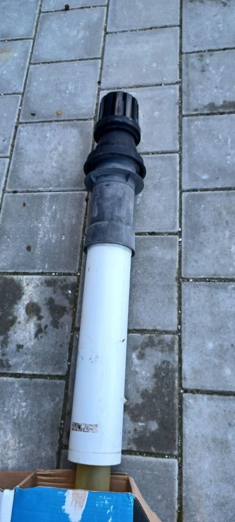 Rookgas afvoer cv ketel, Ophalen, Gebruikt, Afzuiger