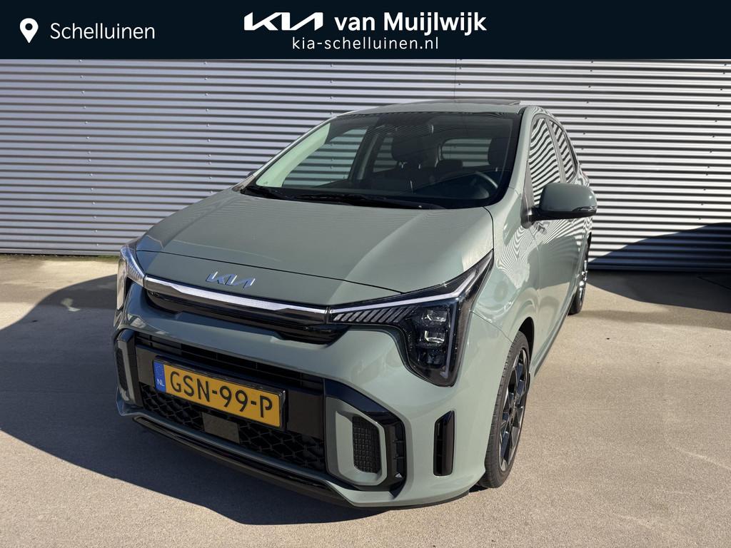 Kia Picanto 1.0 DPI GT-Line NW geleverd & onderhouden | Full, Auto's, Kia, Bedrijf, Te koop, Picanto, ABS, Achteruitrijcamera