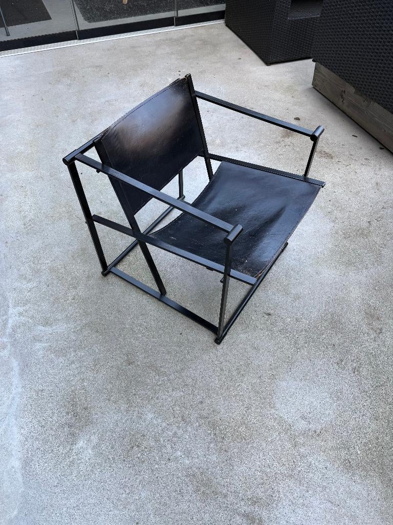 Vintage Design Stoel Pastoe Kubus FM62, Huis en Inrichting, Stoelen, Gebruikt, Zwart, Ophalen of Verzenden, Eén