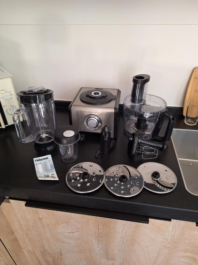 Tristar MX4163 Food Processor, Ophalen of Verzenden, 3 snelheden of meer