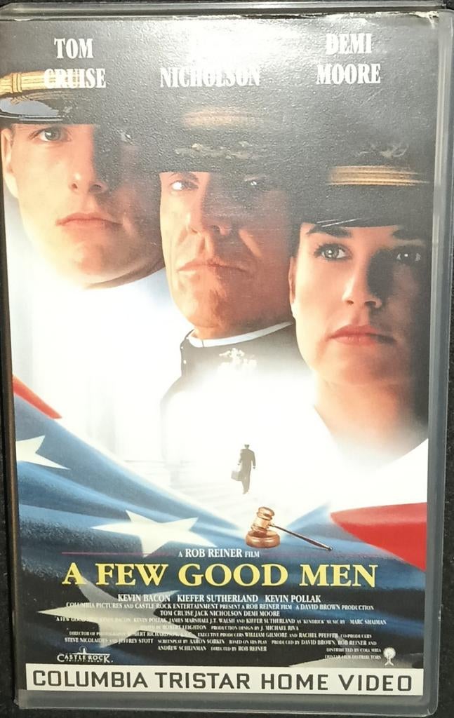 A Few Good Men vhs, Vanaf 12 jaar, Ophalen of Verzenden, Zo goed als nieuw, Actie en Avontuur