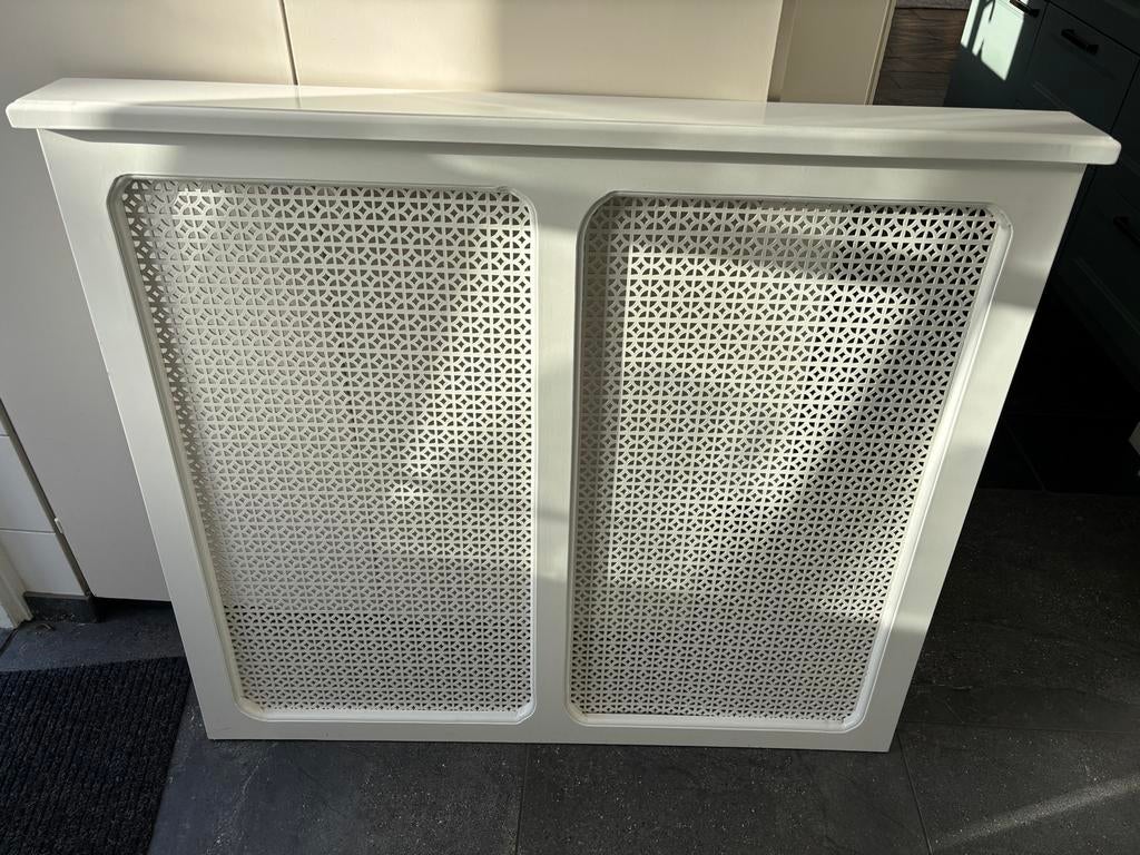 Radiator Ombouw - Wit, 111x97x11 cm, Ophalen, Gebruikt