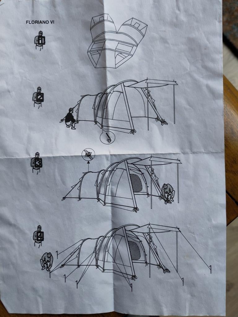 Tent Basecamp Floriano VI, Ophalen, Tot en met 6