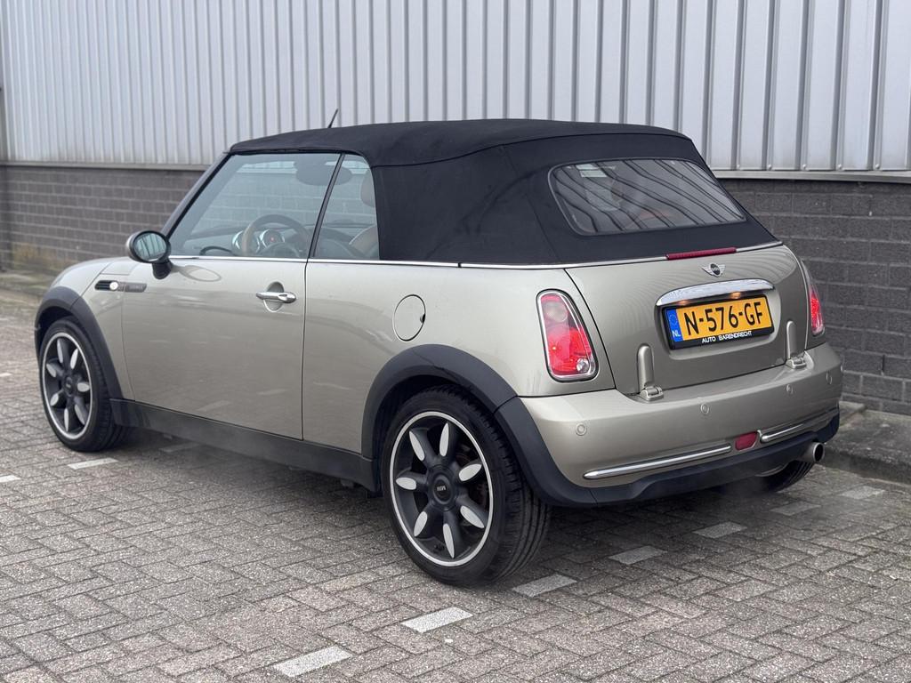 Mini Mini Cabrio 1.6 Cooper Sidewalk Clima | Nieuwe APK, Voorwielaandrijving, Gebruikt, 4 cilinders, Cabriolet