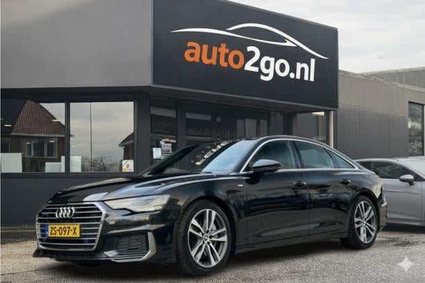Audi A6 Limousine 55 TFSi 3.0 6 CIL QUATTRO 340PK S-LINE LED, Automaat, Gebruikt, 2995 cc, 2000 kg