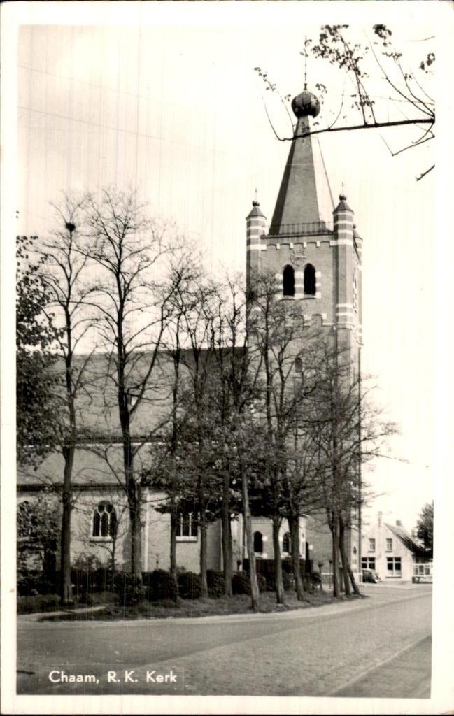 Chaam- kerk, Ophalen of Verzenden, Voor 1920, Gelopen, Noord-Brabant