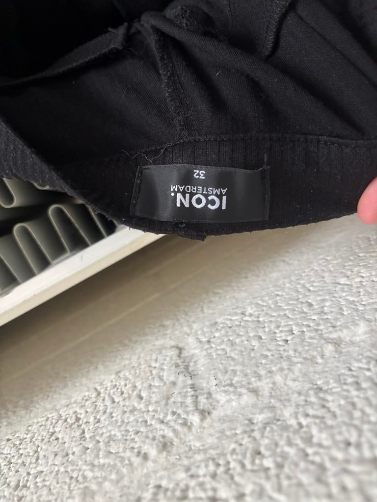 Icon Amsterdam pantalon, maat 32, Kleding | Heren, Ophalen of Verzenden, Nieuw, Maat 46 (S) of kleiner, Zwart