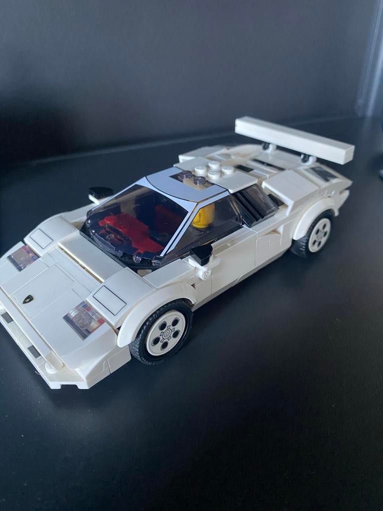Lego Speed Champions Lamborghini Countach 76908, Kinderen en Baby's, Speelgoed | Duplo en Lego, Zo goed als nieuw, Lego, Complete set