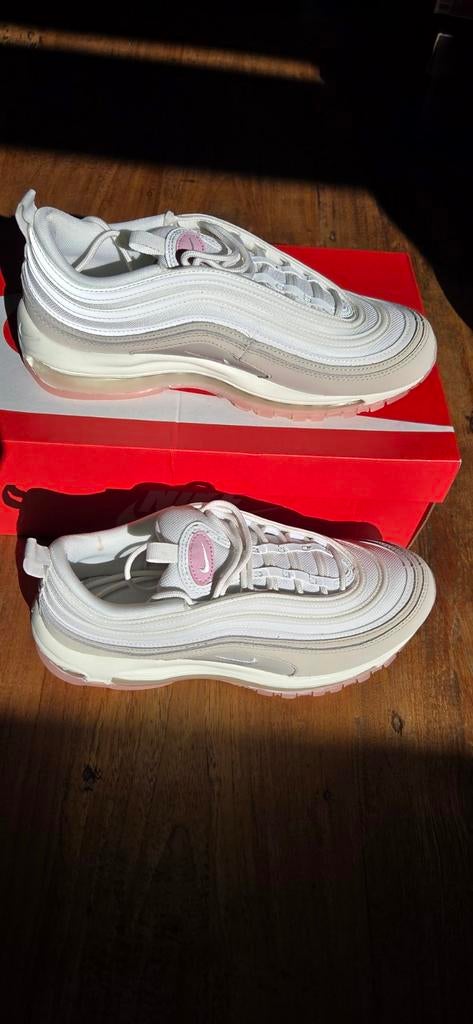 Nike Air Max 97 summit White Rose mt 41, Ophalen, Nike, Nieuw, Sneakers of Gympen