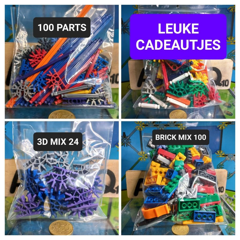 K'nex Micro Rods - Diverse Lengtes en Kleuren, Gebruikt, Onbekend, Ophalen of Verzenden, Onbekend