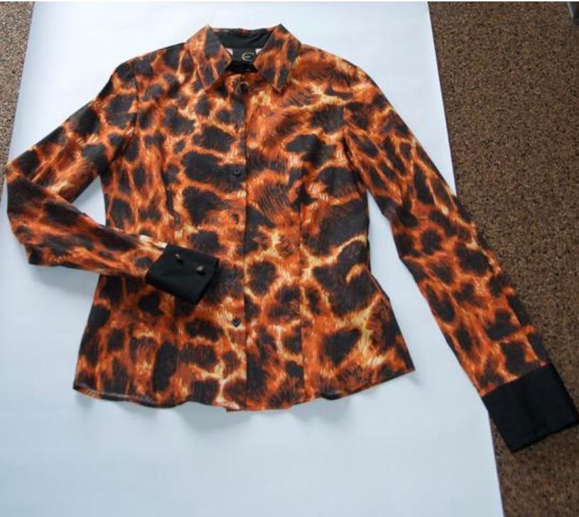 Just Cavalli Blouse, Ophalen of Verzenden, Zo goed als nieuw, Maat 34 (XS) of kleiner, Oranje