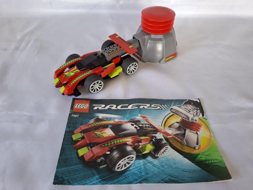 Lego 7967 Power racer race auto, Ophalen of Verzenden, Gebruikt, Complete set, Lego