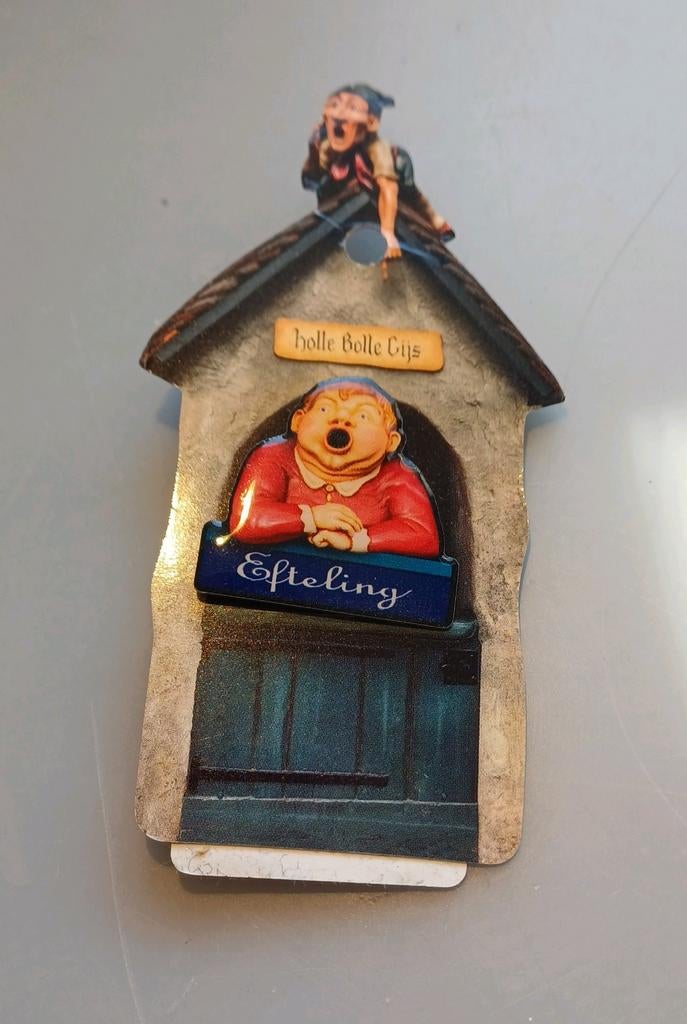 Efteling Pin Holle Bolle Gijs, Ophalen of Verzenden, Zo goed als nieuw, Button of Speldje
