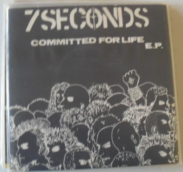 7 SECONDS – Committed For Life  7” - Hardcore/Punk, Cd's en Dvd's, Vinyl Singles, Gebruikt, 7 inch, Single, Ophalen of Verzenden