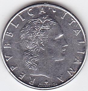 50 lire 1984 Italië, Ophalen of Verzenden, Italië, Losse munt