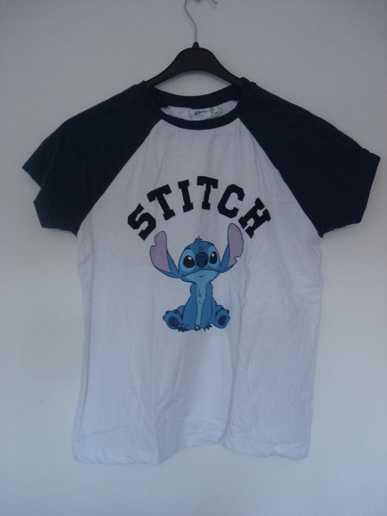 Dames shirt Disney Stitch mt S, Ophalen of Verzenden, Zo goed als nieuw, Korte mouw