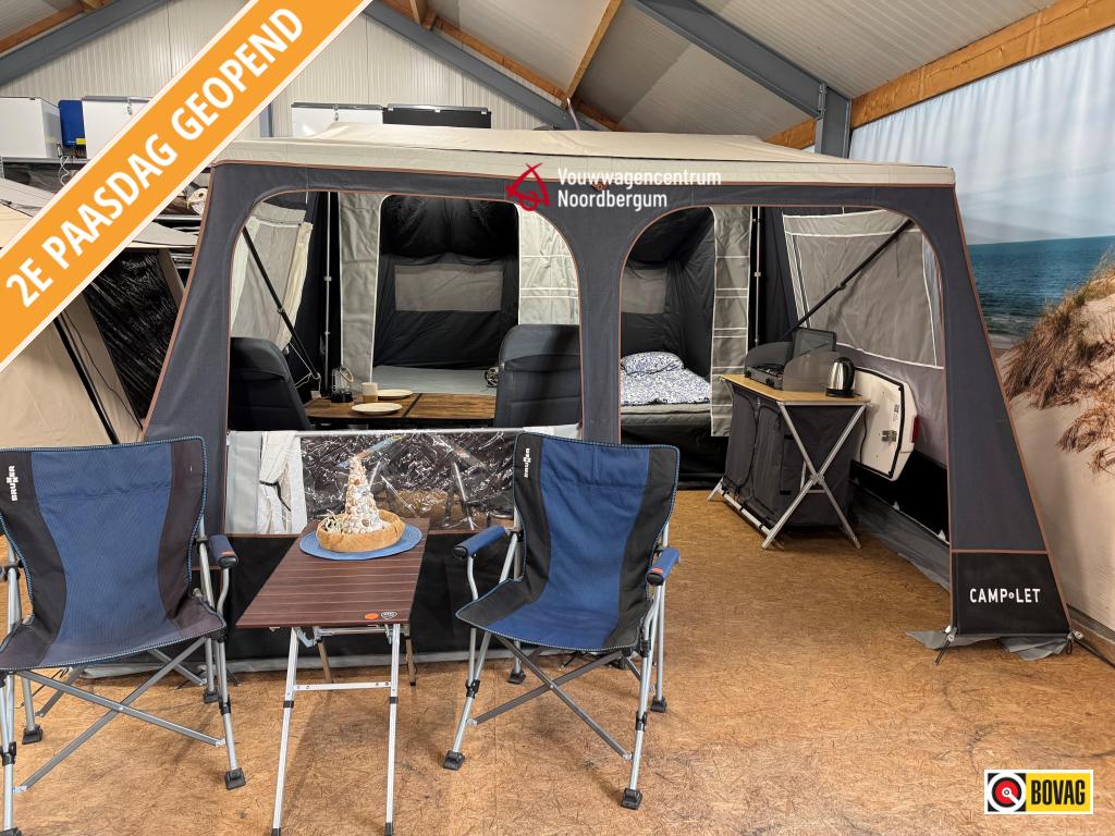 Camp-let North, Caravans en Kamperen, Vouwwagens, Tot en met 4, Camp-Let
