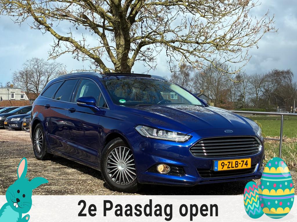 Ford Mondeo Wagon 2.0 TDCi Titanium | Leder + Pano/shuif dak, Auto's, Ford, Voorwielaandrijving, 1502 kg, 4 cilinders, Mondeo