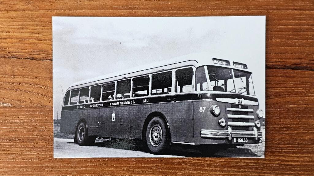 Foto BUS EDS Hoogeveen 87, Verzenden, Gebruikt, Bus of Metro, Overige typen